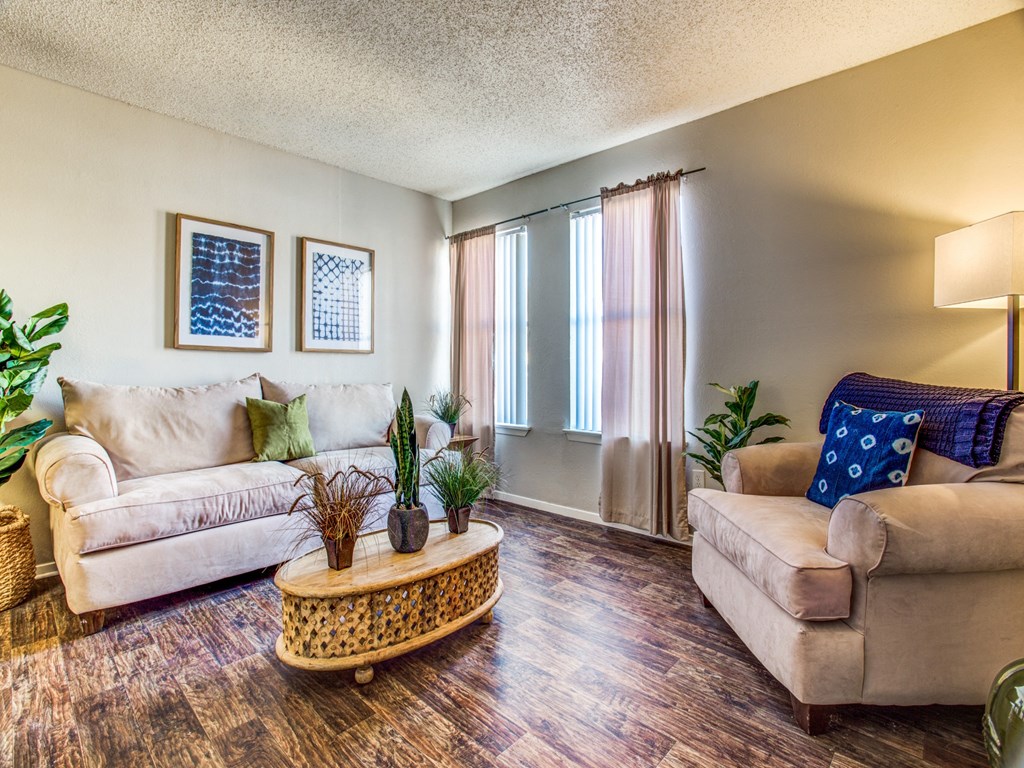 Monarch Pass Apartments in Fort Worth 76119 photo of  living room with hardwood flooring