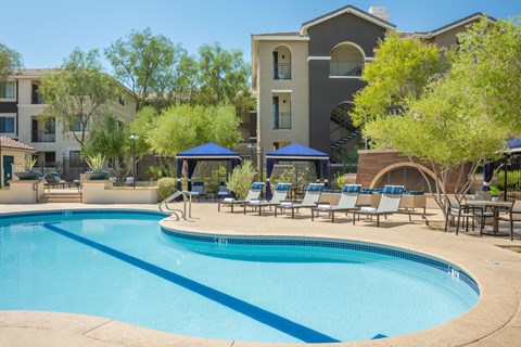the swimming pool at the resort at governors crossing