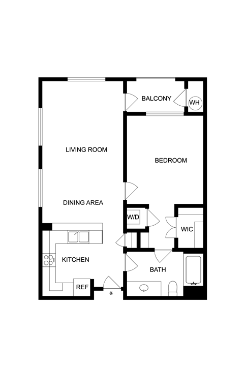 Mountain Gate And Mountain Trails