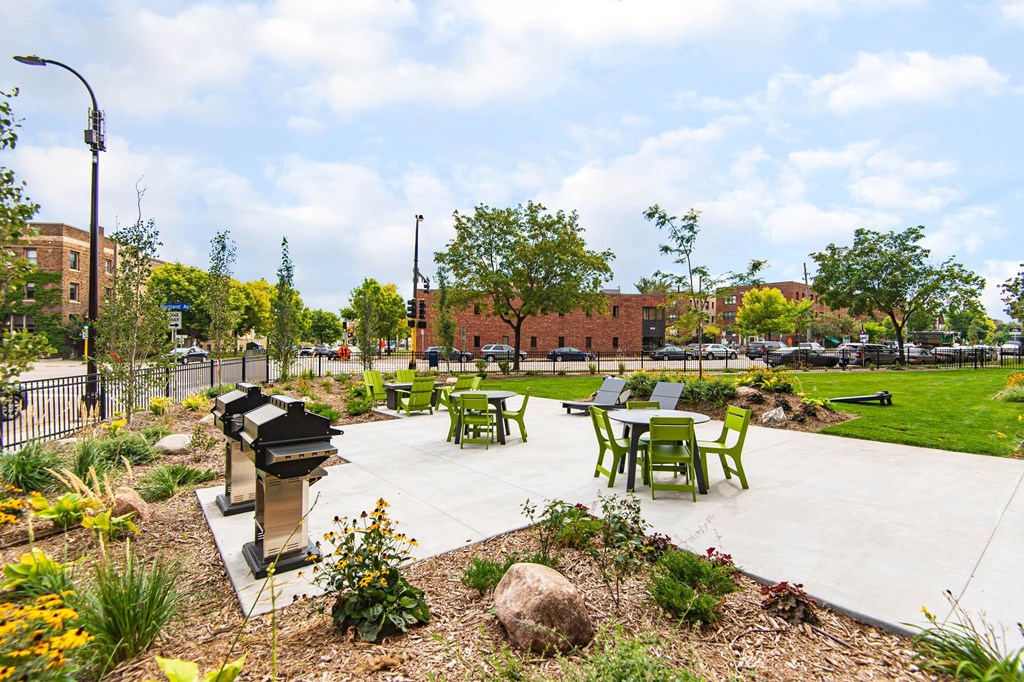 outdoor grill stations
