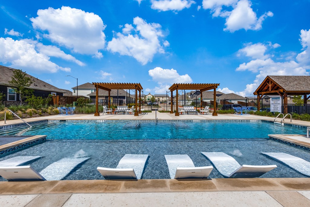 the swimming pool at the resort at governors crossing