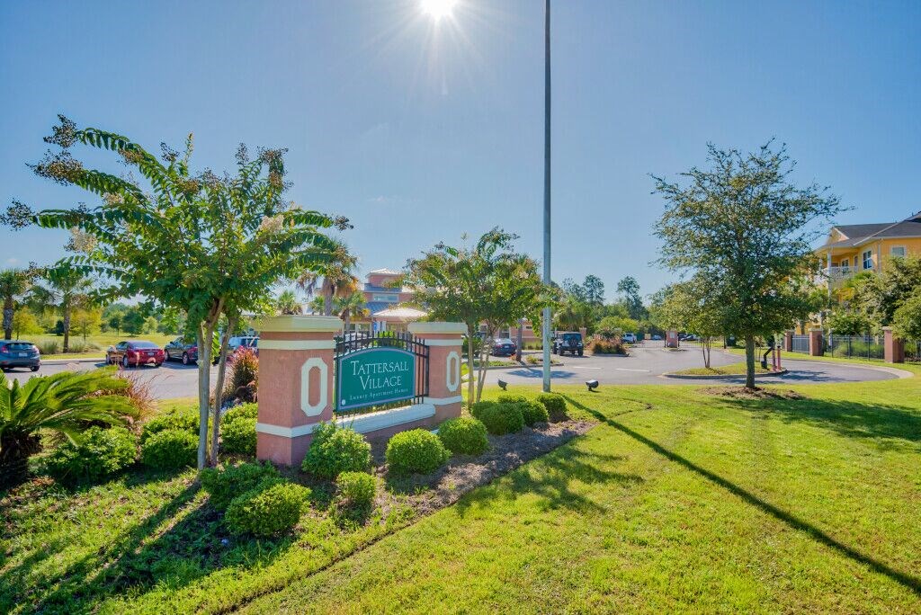 Pet-Friendly Apartments in Hinesville, GA – Tattersall Village - monument sign