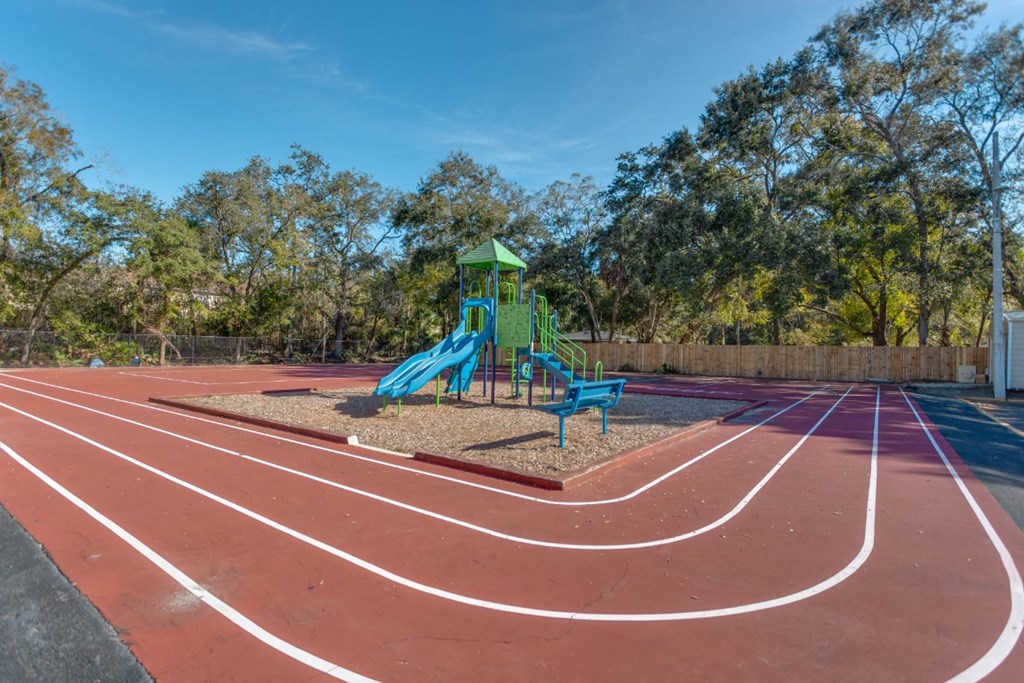 Belara Lakes Tampa apartments with modern playground for residents