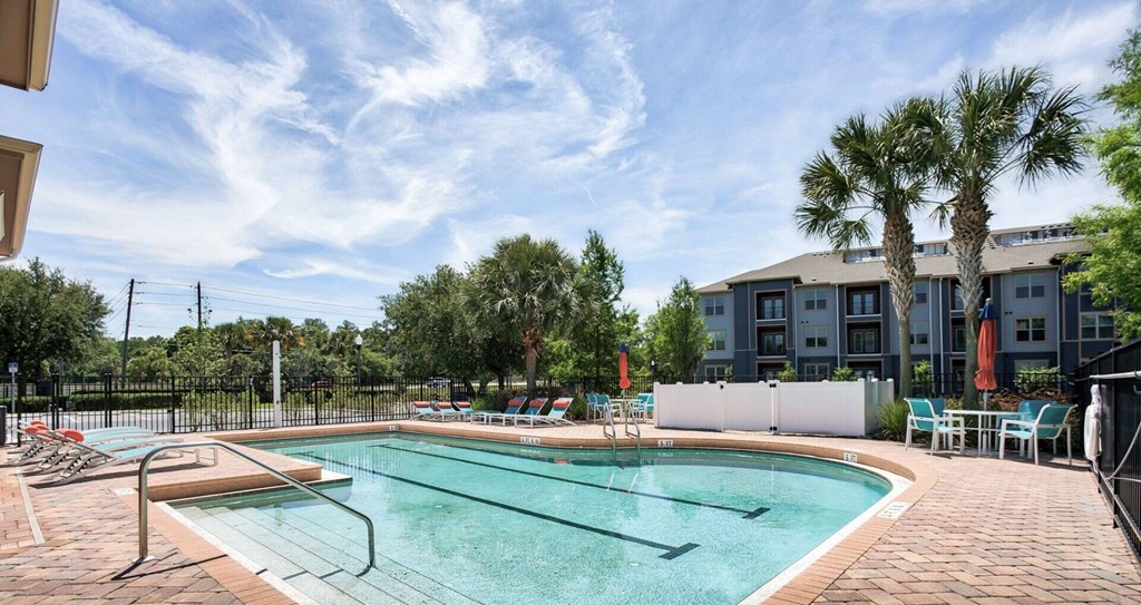 Sawgrass Creek Apartments in New Port Richey Florida photo of resort-style pool