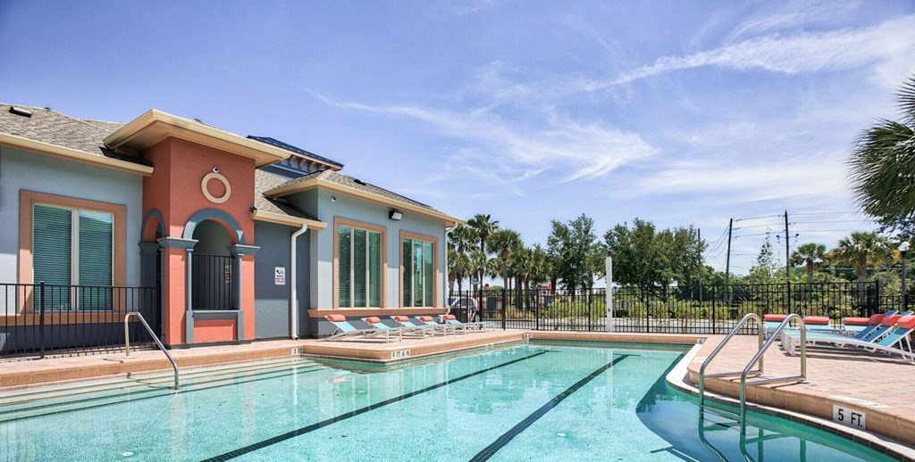 Sawgrass Creek Apartments in New Port Richey Florida photo of sparkling pool