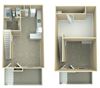 1 Bed | 1.5 Bath - Flats at Peoria I