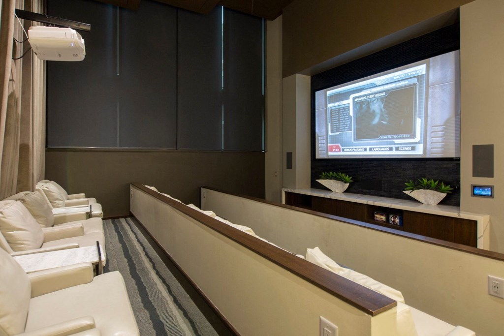 Atlanta Apartments - Arabelle Perimeter - media room