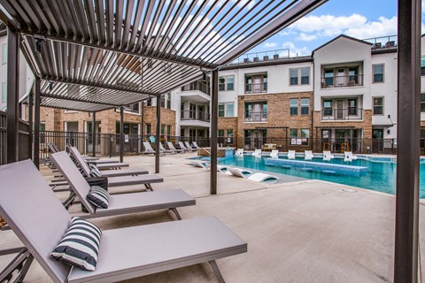 take a dip in our resort style swimming pool