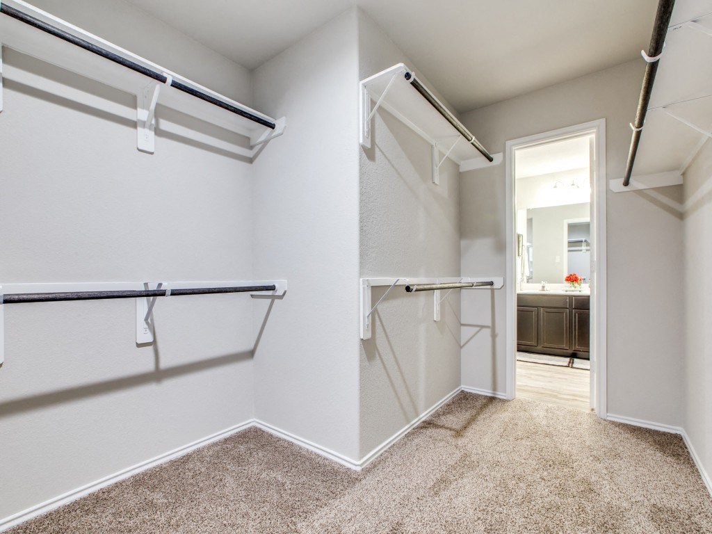 Closet View at Amber Pines at Fosters Ridge, Texas, 77384