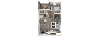 3d floor plan of the wren