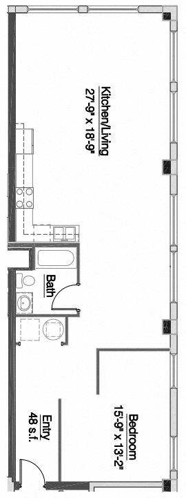 floor plan photo of the element austin in austin, tx