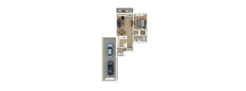 3D Floor plan rendering