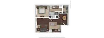 Apalachee Point Apartments in Tallahassee, FL photo of one bedroom floorplan
