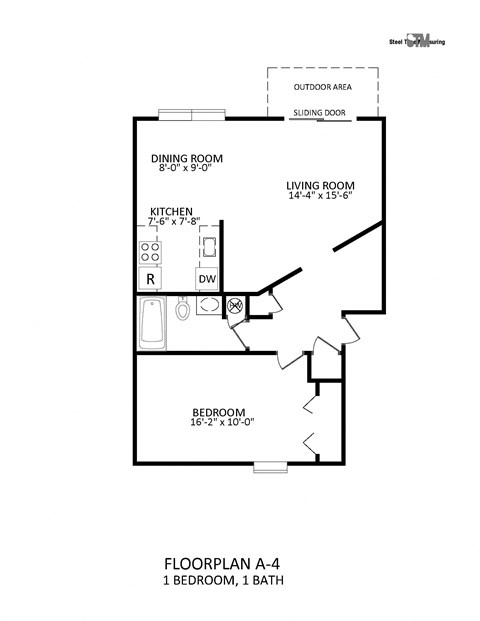 floor plan a4 | apartments in the galleria houston