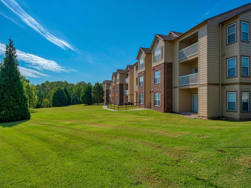 Outside area with plenty of grass space