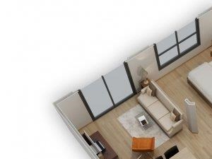 Studio |628 sq ft Studio |628 sq ft