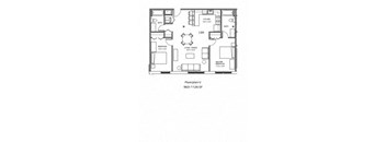 orthopedic floor plan for a town house