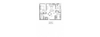 orthopedic floor plan for an apartment