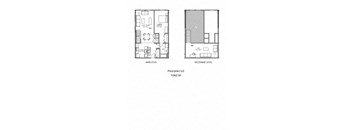 divided floor plan of a house with bedrooms and a bathroom