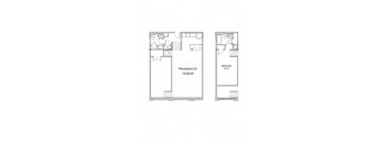 floor plan photo of the oxford apartments tx