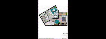 sq. ft. 1 bedroom apartment floor plan | the residences at sawmill park