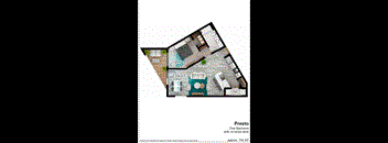 bedroom floor plan an in 2d