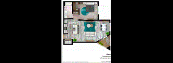 bedroom floor plan an in 2 bed 1 bath