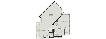 a blueprint of a floor plan of a house