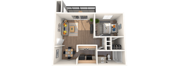 Amelia 3D floorplan