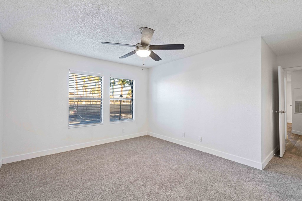 Arabella apartments in Henderson Nevada photo of bedroom with large window