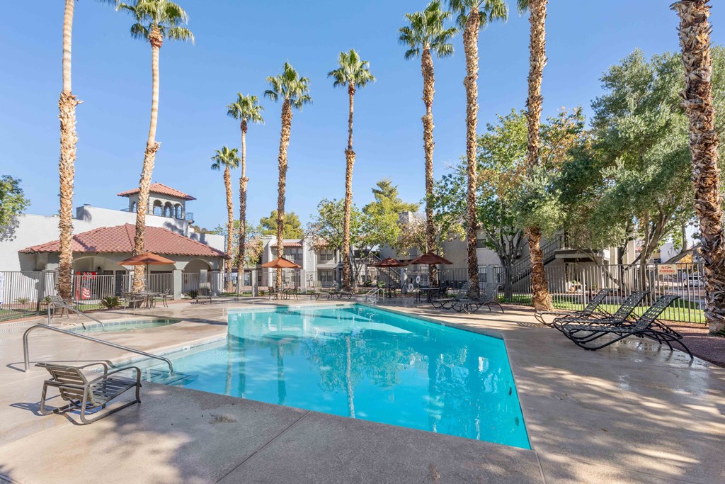 Arabella apartments in Henderson Nevada photo of resort-style pool
