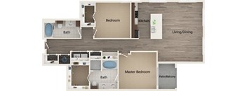 Apartments In Atlanta, GA for Rent – Arabelle Perimeter – photo of our two bedroom s