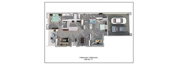 3 bedroom floor plan the tartan at carolina forest