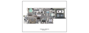 4 bedroom floor plan the tartan at carolina forest
