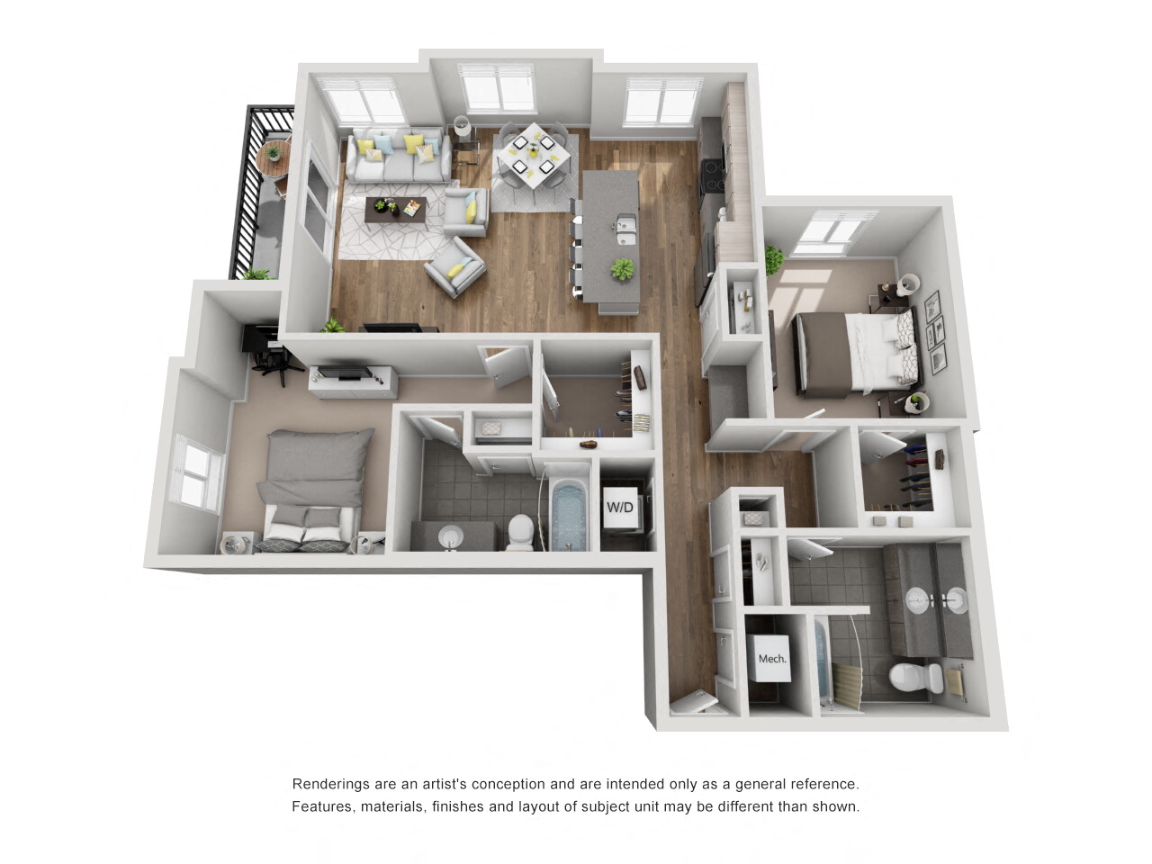 Snowmass, 2 br, 2 ba, 1254 sq. ft.