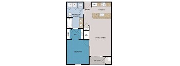 a blueprint of a floor plan of a house