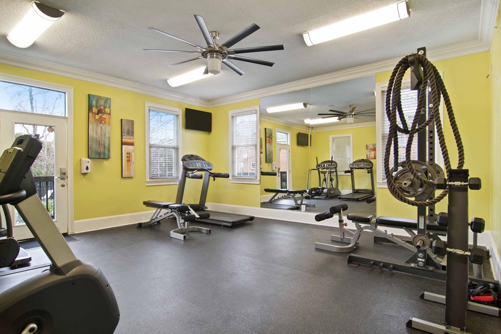 Audubon Briarcliff apartments in Atlanta Georgia photo of fitness center