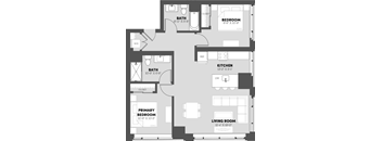 a floor plan of a house