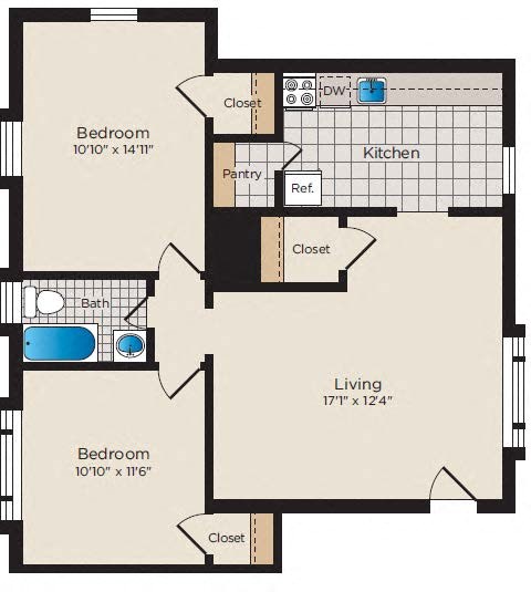 beige 2103103 plan of a 2234 sq ft house