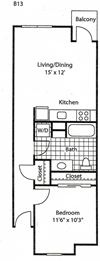 1 bd 1 bath_628