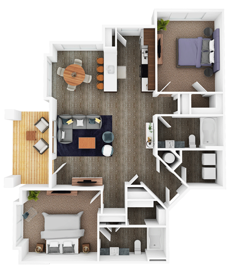 15310 Trailside Drive 1-3 Beds Apartment for Rent - Photo Gallery 45