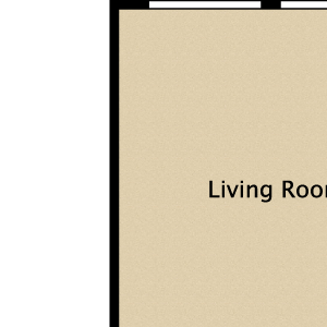 Plan B, 1 br, 1 ba, 712 sq. ft.
