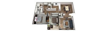 2 bedroom apartment in Stockbridge, GA at Southwinds Point with spacious layout and pet-friendly features near McDonough