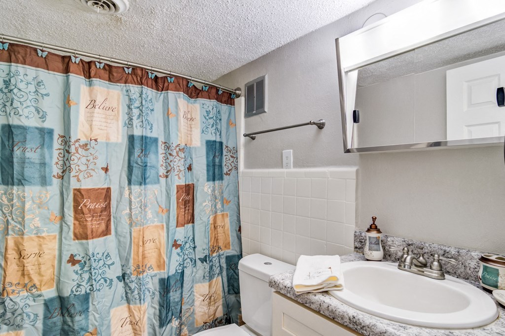 Brookview apartments in Douglasville GA photo of bathroom