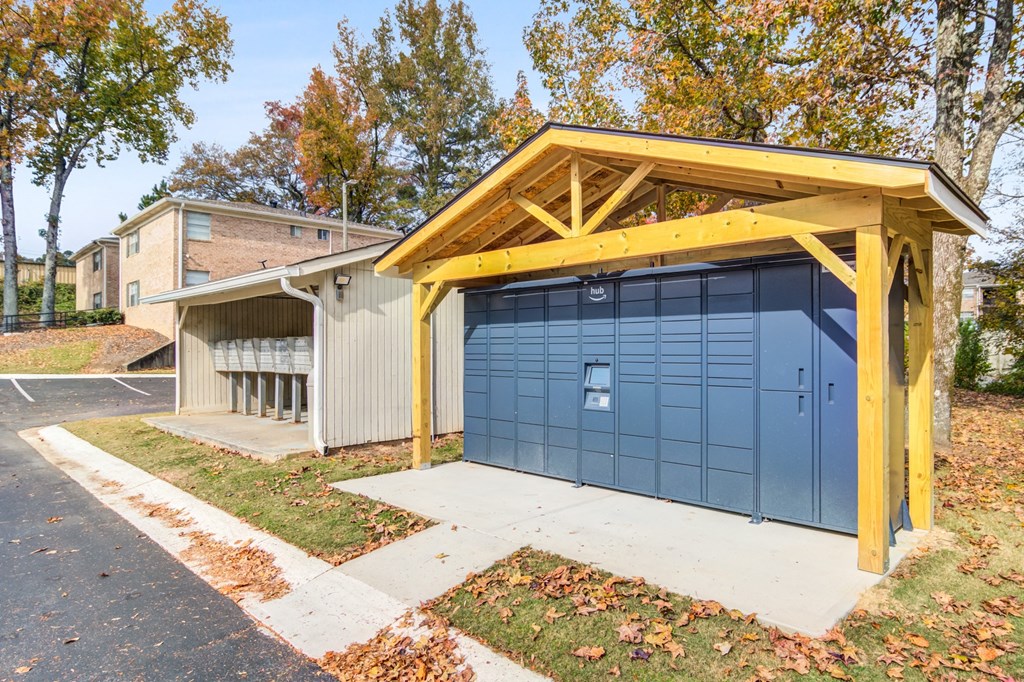 Brookview apartments in Douglasville GA photo of package receiving