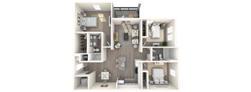 3d floor plan of the kestrel