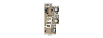 3D Floor plan rendering