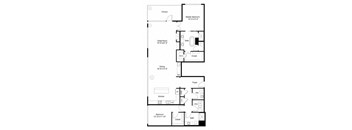 a floor plan of a small house