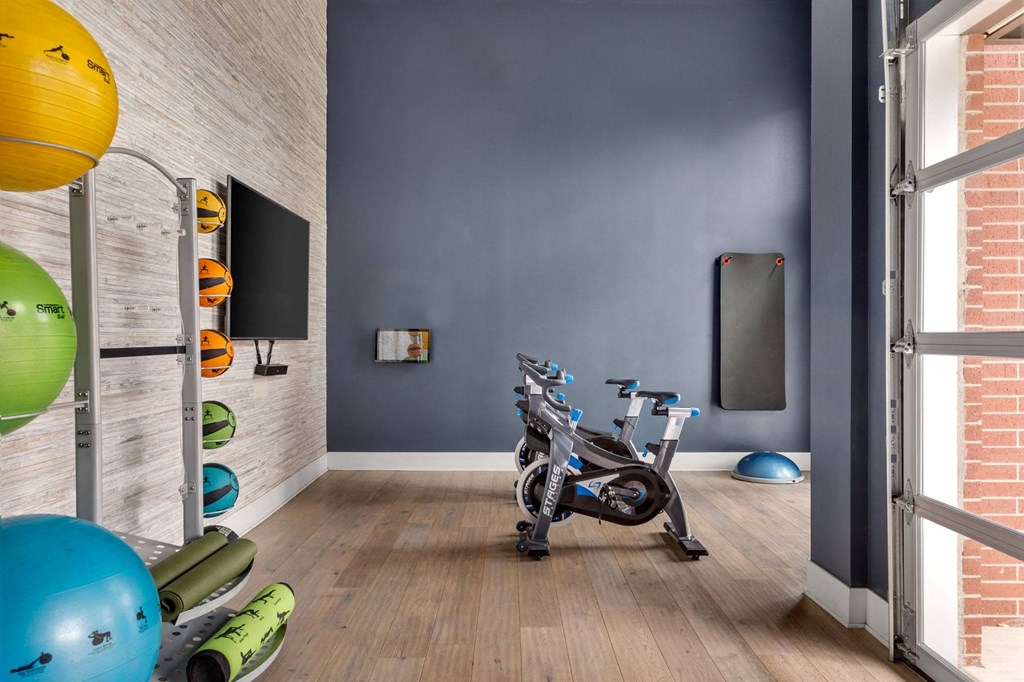 the gym at the citizens apartments