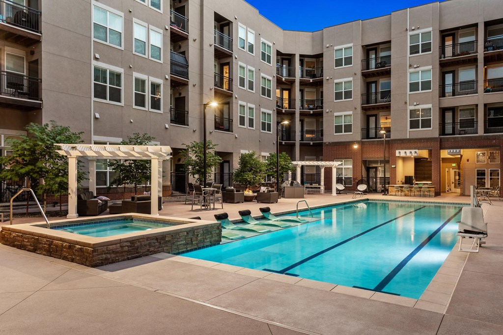 Beautiful outdoor pool